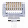 Show product details for 202015J Platinum Tools EZ-RJ45 Cat5e 50/50 Combo - Jar of 100