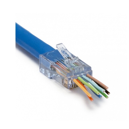 202038J Platinum Tools ezEX38 ezEX-RJ45 Connector - Jar of 100