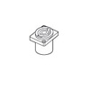 Show product details for 202580X Vanco Connector Speaker Cable 4 Pin Female SQ Chassis Mount