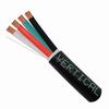 Show product details for 209-2321/BK Vertical Cable 14 AWG 4 Conductors Stranded Bare Copper CMR/CL3 Non-Plenum Audio Cable - 500' Pull Box - Black