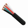 Show product details for 209-2329/BK Vertical Cable 18 AWG 4 Conductors Stranded Bare Copper CMR/CL3 Non-Plenum Audio Cable - 500' Pull Box - Black