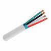 Show product details for 209-2351/S/5WH Vertical Cable 14 AWG 4 Conductors Shielded Stranded Bare Copper CMR/CL3 Non-Plenum Audio Cable - 500' Pull Box - White