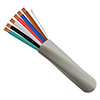 Show product details for 210-226ST/GY Vertical Cable 22 AWG 6 Conductors Unshielded Stranded Solid Bare Copper CM/CL2 Non-Plenum Alarm Security Cable - 1000' Pull Box - Gray