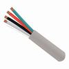 Show product details for 211-184ST/5GY Vertical Cable 18 AWG 4 Conductors Unshielded Stranded Bare Copper Non-Plenum Alarm Security Cable - 500' Pull Box - Gray