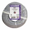 Show product details for 212-222SO/5GY Vertical Cable 22 AWG 2 Conductors Unshielded Solid Bare Copper CM/CL2 Non-Plenum Alarm Security Cable - 500' Coil Pack - Gray