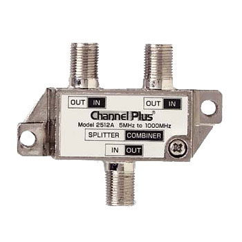 2512 Linear ChannelPlus DC & IR Passing 2-way Splitter/Combiner