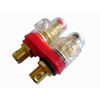 Show product details for 280041 Vanco Connector 2 Binding Posts Red/Black 1 pair