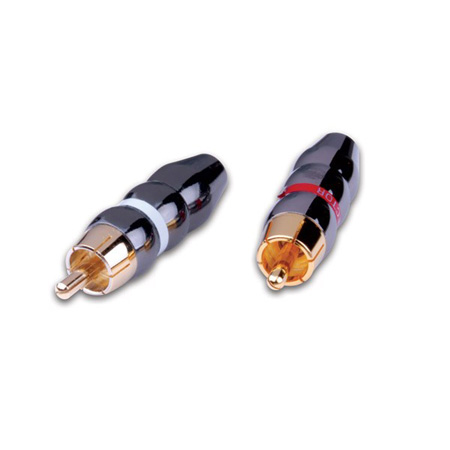 280067 Vanco Connector RCA Plug Red 1 Pair