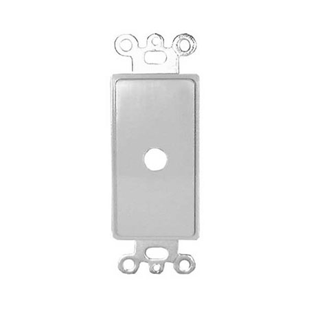 280313X Vanco Wall Plate Decor Inserts 3 Port Ivory