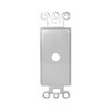 Show product details for 280313X Vanco Wall Plate Decor Inserts 3 Port Ivory