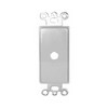 Show product details for 280316X Vanco Wall Plate Decor Inserts 6 Port Ivory