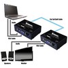 280544 Vanco VGA Over Cat5e/Cat6 Extender with Audio (500 ft)