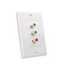 Show product details for 28106RGBIX Vanco Wall Plate RBG Decor Ivory