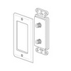 Show product details for 28110I Vanco Wall Plate Dual Gold F Decor Ivory