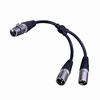 Show product details for 281322X Vanco Adapter XLR 16GA 3 Pin Female to 2-3 Pin Male 12 In