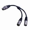 Show product details for 281322 Vanco XLR Female Jack to 2-Male XLR Plugs 