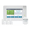 [DISCONTINUED] 2GIG-GC3E-345-K31 2GIG GC3e Series Security & Home Automation Control Panel Kit with 3 x Door/Window Contacts and 1 x PIR Motion Detector