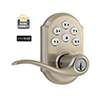 Show product details for 99120-005 Linear Z-Wave Kwikset Door Lock - Satin Nickle