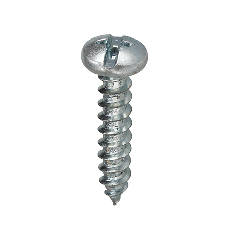 2WS812 L.H. Dottie 8 X 1/2 Pan Head Slotted/Phillips ( 2 Way ) SMS Pack of 100