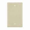 Show product details for 304-J2629/0P/IV Vertical Cable 304 Series Keystone Wall Plate, 0-Port - Ivory