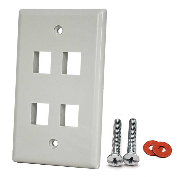 Vertical Cable Wall Plates