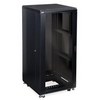 Show product details for 3101-3-024-27 Kendall Howard 27U LINIER Server Cabinet Glass/Solid Doors 24" Depth