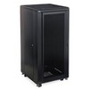 Show product details for 3105-3-024-27 Kendall Howard 27U LINIER Server Cabinet Convex/Convex Doors 24" Depth