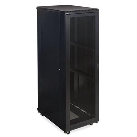 3107-3-001-42 Kendall Howard 42U LINIER Server Cabinet Vented/Vented Doors 36" Depth