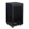 Show product details for 3107-3-024-22 Kendall Howard 22U LINIER Server Cabinet Vented/Vented Doors 24" Depth