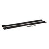 Show product details for 3150-3-002-22 Kendall Howard 22U Linier Wall Mount Vertical 10-32 Tapped Rail Kit - Black Powder Coat Finish - .912"W x 36.75"H x 2"D