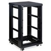 Show product details for 3170-3-024-22 Kendall Howard 22U Linier Server Cabinet No Doors/No Side Panels 24" Usable Depth - Black Finish - 45.36"H x 24"W x 27"D
