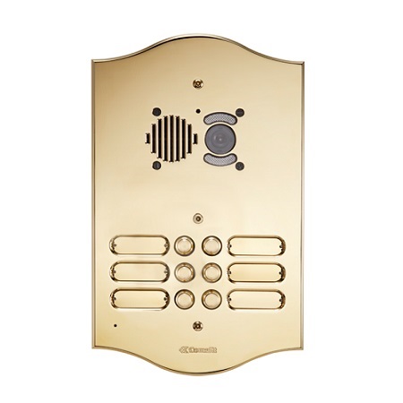 3210/2/RI/B Comelit Roma Series A/V Ent, Panel for Ikall Unit, 10 Buttons