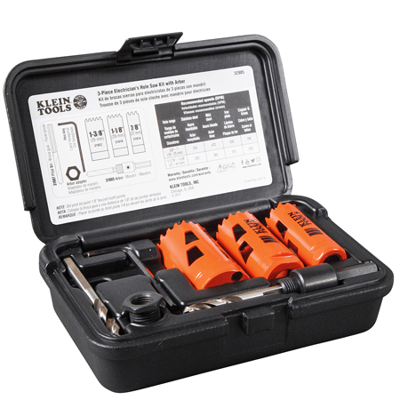 Klein Tools Bi-Metal Hole Saws and Kits