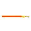 Show product details for 33-006-22J-RZNOOP-2250 Remee 6 Fiber Tight-Buffered Multimode OM1 OFNP Plenum Distribution Fiber Optic Cable - 2250' Spool - Orange