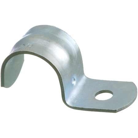 345-25 Arlington Industries 2" 1 Hole Rigid Straps - Pack of 25