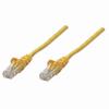 Show product details for 347341 Intellinet Cat5e UTP RJ-45 Male / RJ-45 Male 0.5 Feet - Yellow