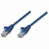 Show product details for 347365 Intellinet Cat5e UTP RJ-45 Male / RJ-45 Male - 0.5 Feet - Blue
