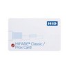 Show product details for 3550RGGMNM-100 HID 355x MIFARE Classic + Prox Card 3550 (1K) Composite 40% Polyster/PVC Both interfaced programmed MIFARE with Security Identity Object Prox programmed with HID format Plain White with Gloss Finish Front Plain White with Gloss Finish Back Sequential Matching Encoded/Printed Inkjetted 13.56 MHz MIFARE Card Numbering No slot punch Printed Vertical Indicators Sequential Matching Encoded/Printed Inkjetted 125 kHz Proximity Card Numbering - 100 Pack