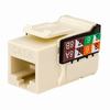 Show product details for 352-V2712/AL Vertical Cable CAT6 Data Grade Keystone Jack 90° 8x8 Conductors - Almond