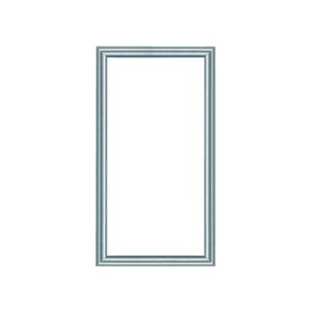 364593-11 Legrand On-Q 28" Legrand Custom Door, Brushed Aluminum Frame, Clear Insert