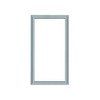 Show product details for 364593-11 Legrand On-Q 28" Legrand Custom Door, Brushed Aluminum Frame, Clear Insert