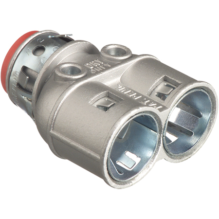 3838ST-25 Arlington Industries Snap2it  Duplex Connectors - Pack of 25