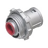 Show product details for 387A-50 Arlington Industries Locknut SNAP2IT Connector with Insulated Throat - Pack of 50