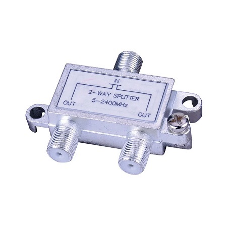 3A0001 Vanco 2-Way 2.4GHz Satellite Splitter