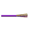 3A2425UTPM1V Remee 24 AWG 25 Pair Unshielded Twisted Pairs (UTP) Solid Copper CMR Cat3 Non-Plenum Network Cable - 1000' Reel - Violet