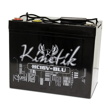 40930 UPG HC16V-BLU Kinetik BLU 1600 Watt 16/12Volts Power Cell