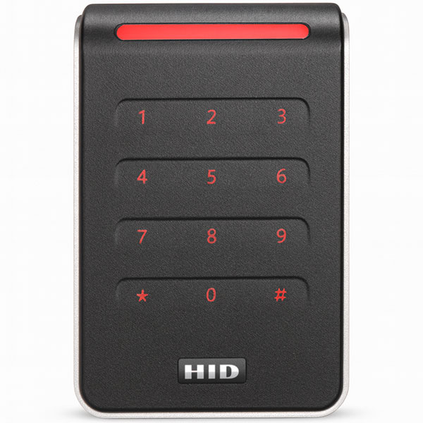 40KTKS-00-000000 HID Signo 40T Multi-technology Mobile Ready Smartcard Keypad/Reader - Pigtail - Single Gang Mount
