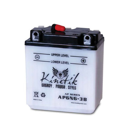 41520 UPG AP6N6-3B Kinetik Conventional 6V 6Ah 48 CCA
