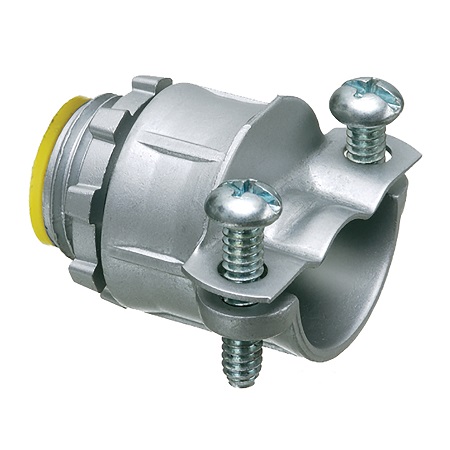 4201A-25 Arlington Industries 1/2" 2-Scw Flex Cn Ins - Pack of 25