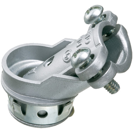4501ST-50 Arlington Industries 3/8" 45 Snap-Tite Connectors - Pack of 50